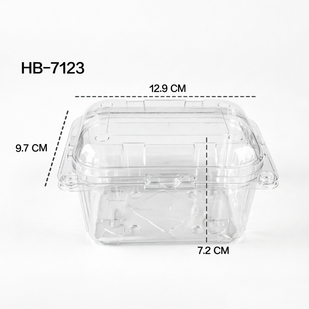 Blister Clear PET Clamshell Plastic Box Recyclable Fresh Berries Fruit ...